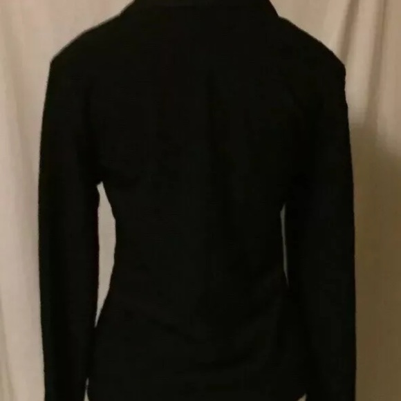 Apostrophe Stretch Large black long sleeve blouse - Picture 5 of 8